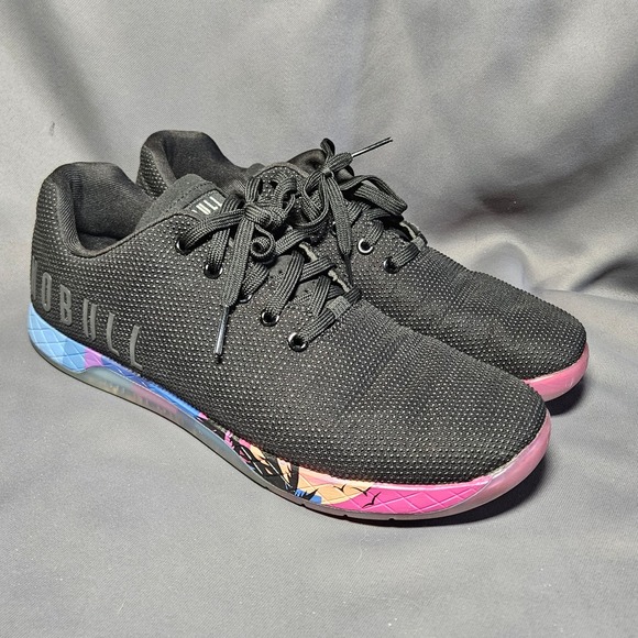 NOBULL Other - NOBULL Trainer Black Sunset Palm Tree SuperFabric Mens 11.5 Womens 13 Training‎